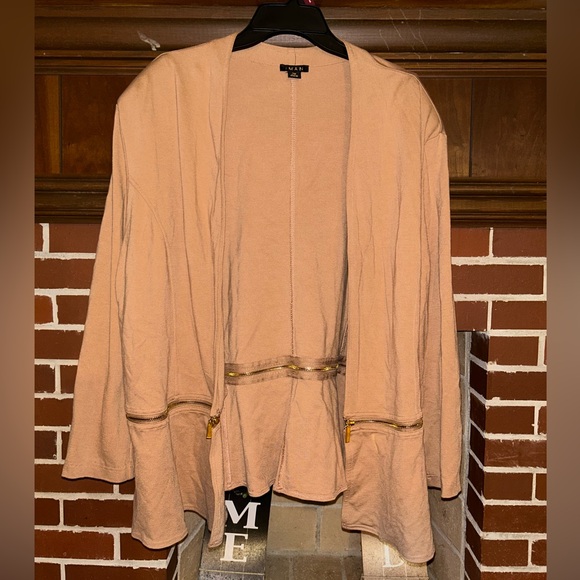 IMAN Women's Blazer in Soft Tan - Picture 1 of 1